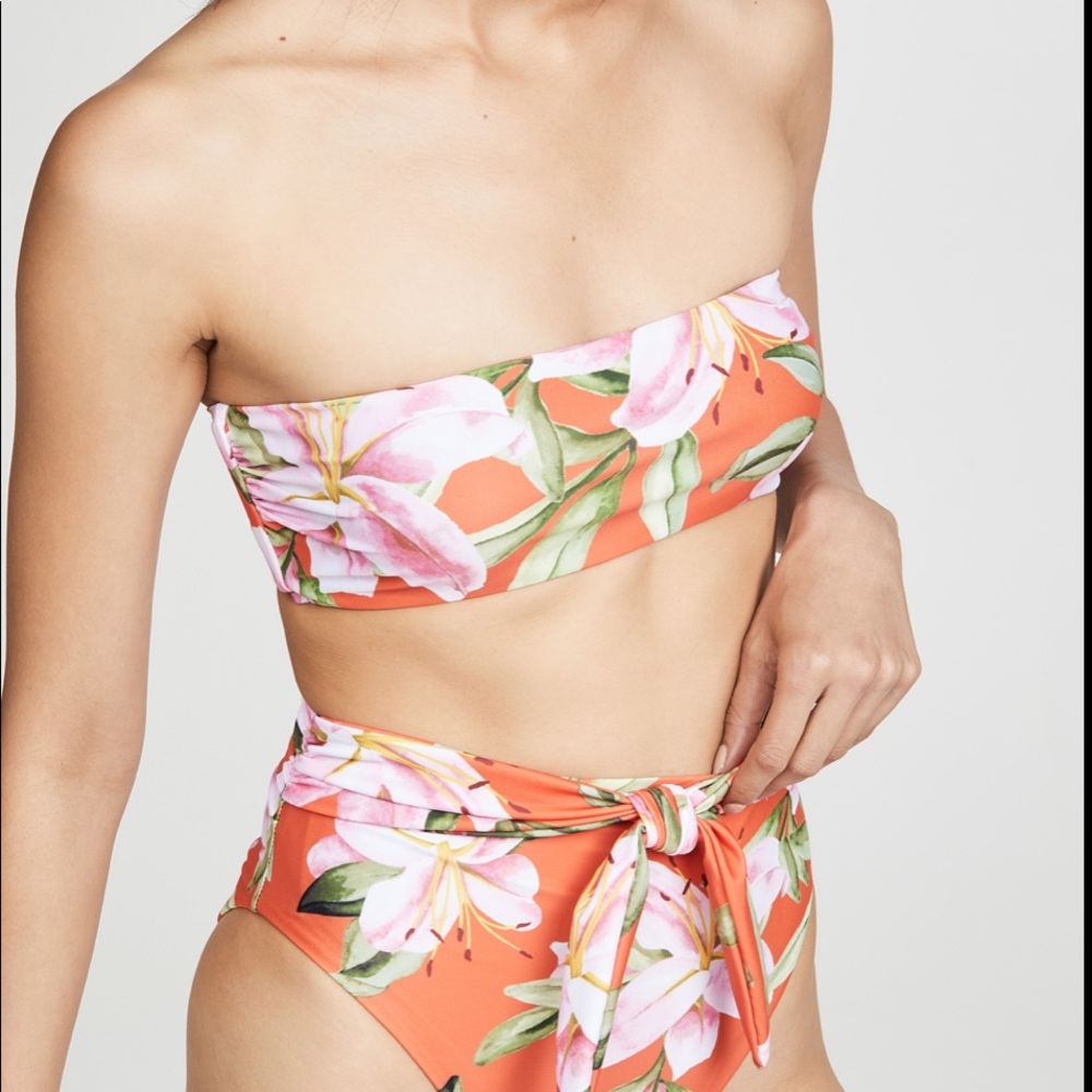 Mara Hoffman Abigail bikini top size large